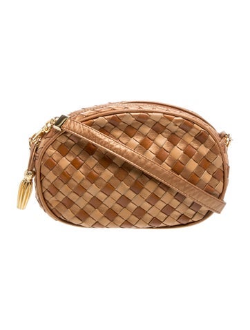 Intrecciato Crossbody Bag Vintage
