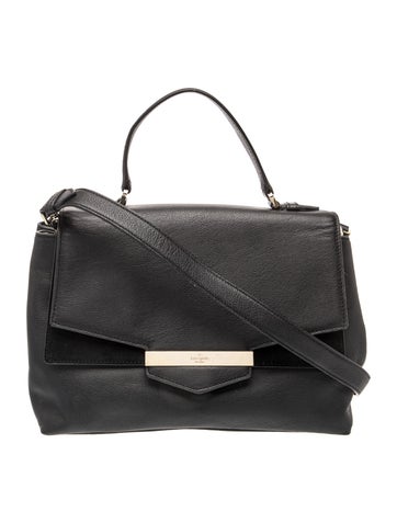 Leather Top Handle Bag