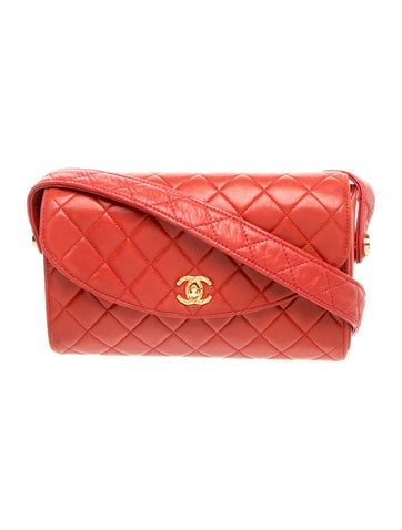 CC Quilted Flap Bag