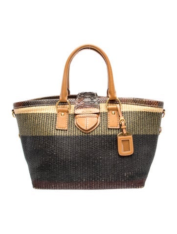 Raffia Grass Tote