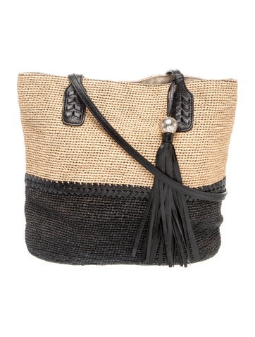 Raffia Shoulder Bag