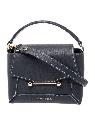 Leather Top Handle Bag