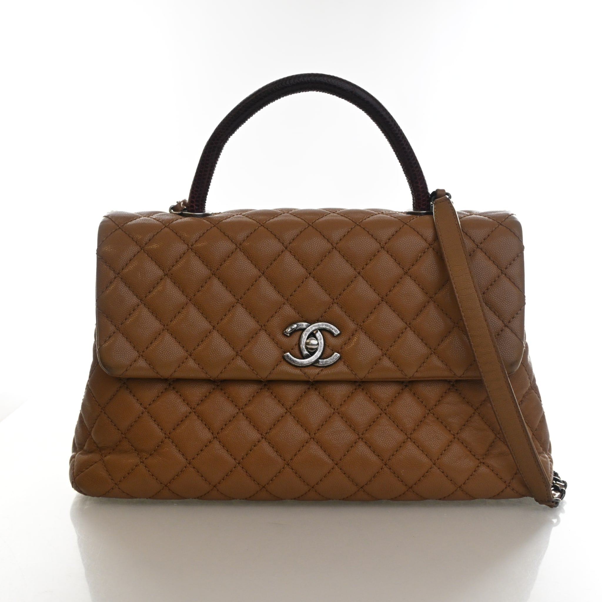 Chanel Large Caviar Coco Handle Bag