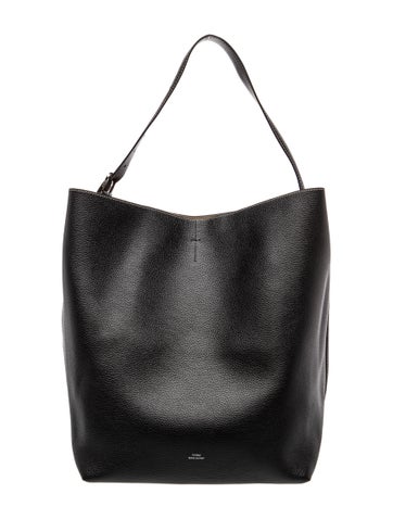 Leather Belted Tote