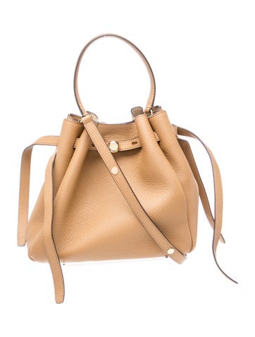 Leather Bucket Bag