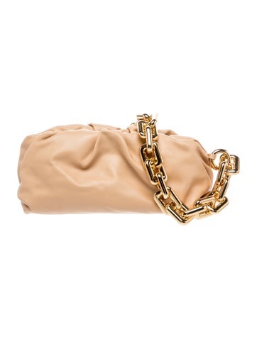 Leather Chain Pouch