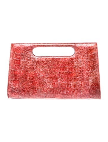 Nancy Gonzalez Crocodile Top Handle Bag