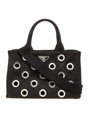Enameled Metal Triangle Top Handle Bag