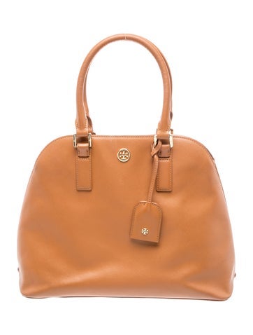 Leather Top Handle Bag