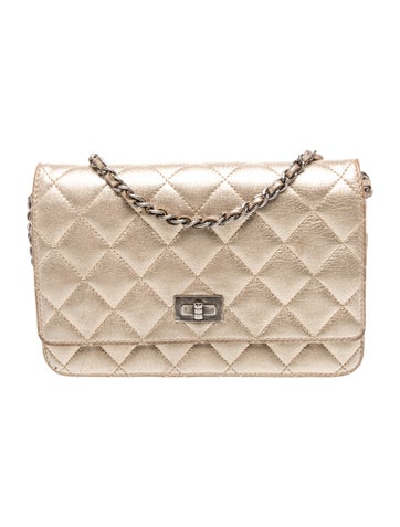 Quilted Reissue Wallet On Chain