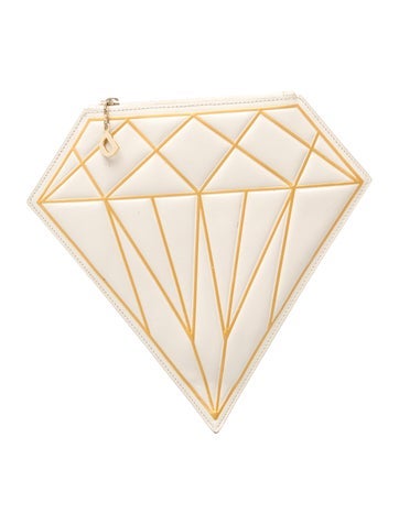 Charlotte Olympia Leather Clutch