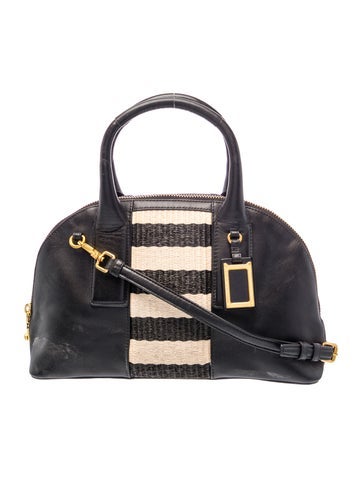 Leather Top Handle Bag