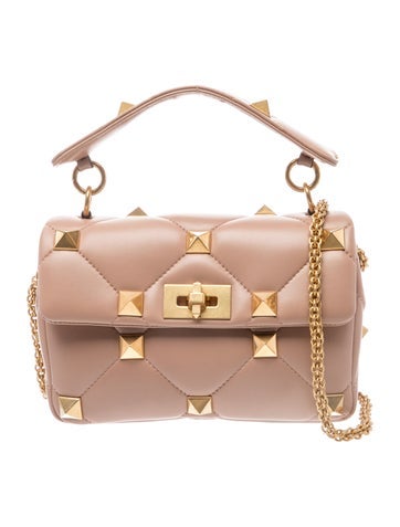 Valentino Rockstud Top Handle Bag