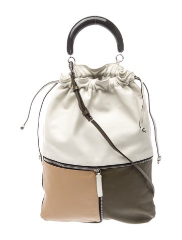 Leather Bucket Bag