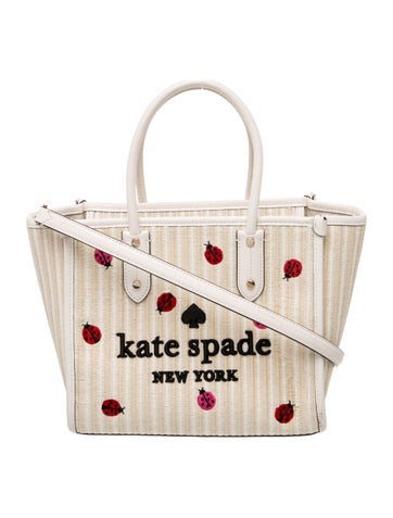 Raffia Top Handle Bag