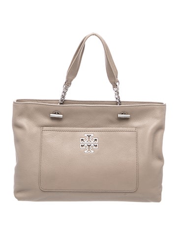 Leather Top Handle Bag