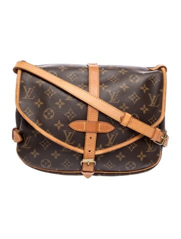 Louis Vuitton LV Monogram Saumur 30 Vintage