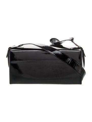 Patent Leather Camera Bag Medium
