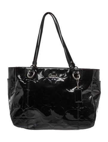 Patent Leather Shoulder Bag