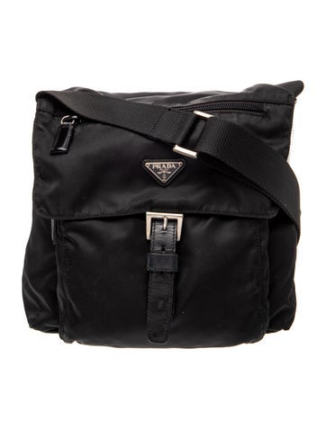 Tessuto Nylon Messenger Bag