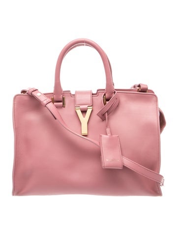 Leather Y Cabas Small