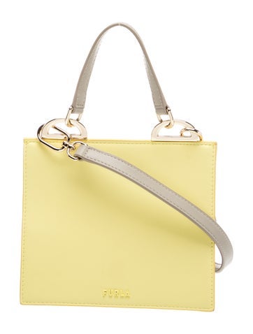 Leather Top Handle Bag