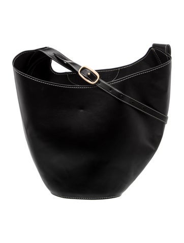 Leather Top Handle Bag