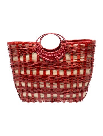 Crocodile Top Handle Bag
