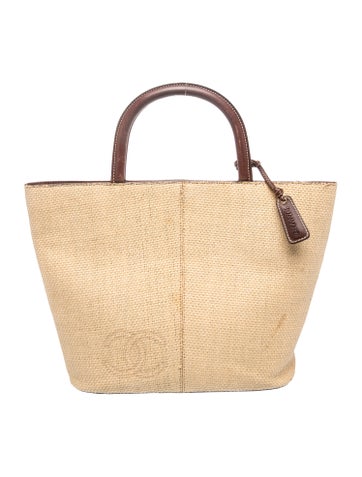 CC Raffia Tote