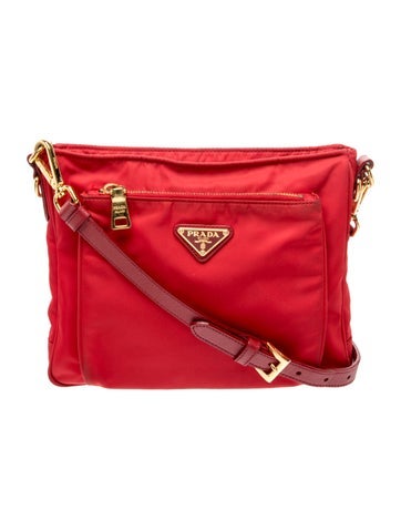 Tessuto Nylon Messenger Bag