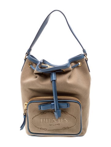 Canvas Bucket Bag