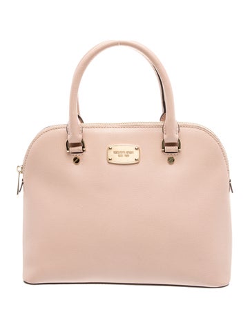 Leather Top Handle Bag