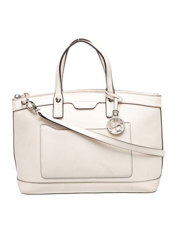 Leather Top Handle Bag