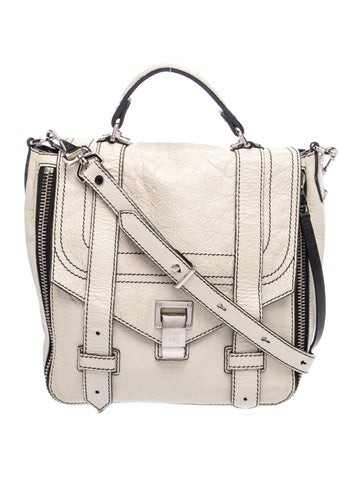 Leather Top Handle Bag