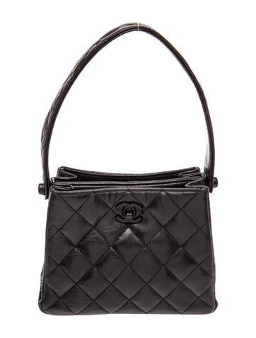 Quilted CC Handle Bag