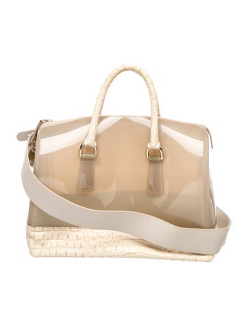 Rubber Top Handle Bag