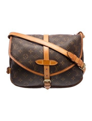 Louis Vuitton LV Monogram Saumur 25 Vintage