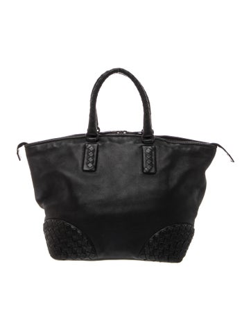 Leather Zip Shopper