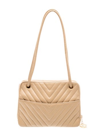 Chevron CC Shoulder Bag
