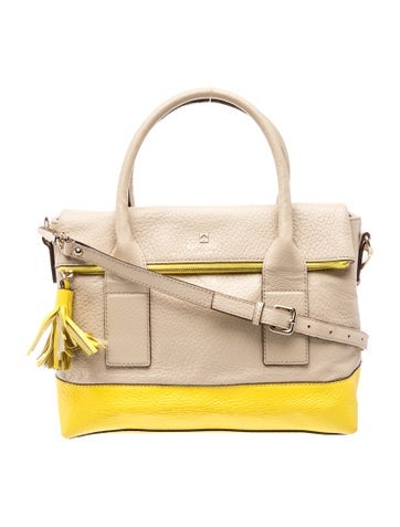 Leather Top Handle Bag
