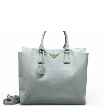 Saffiano Lux Leather Tote