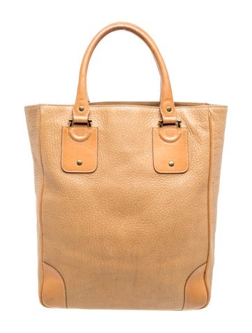 Leather Top Handle Bag