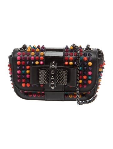 Spike Sweet Charity Studded Chain Shoulder Bag