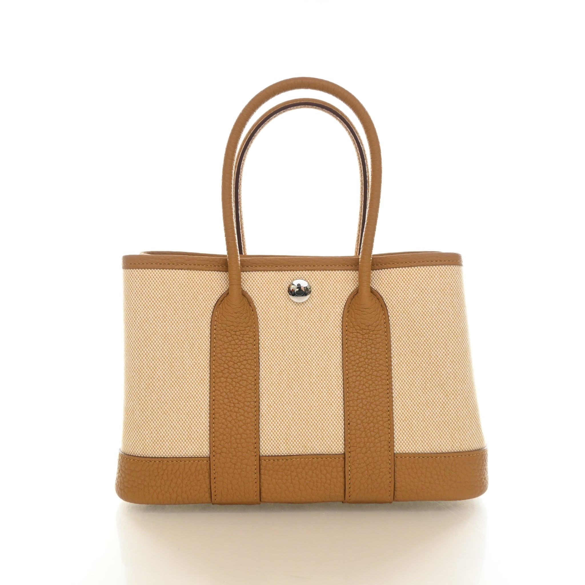 Hermes Sesame Toile H Neo Garden Party 23
