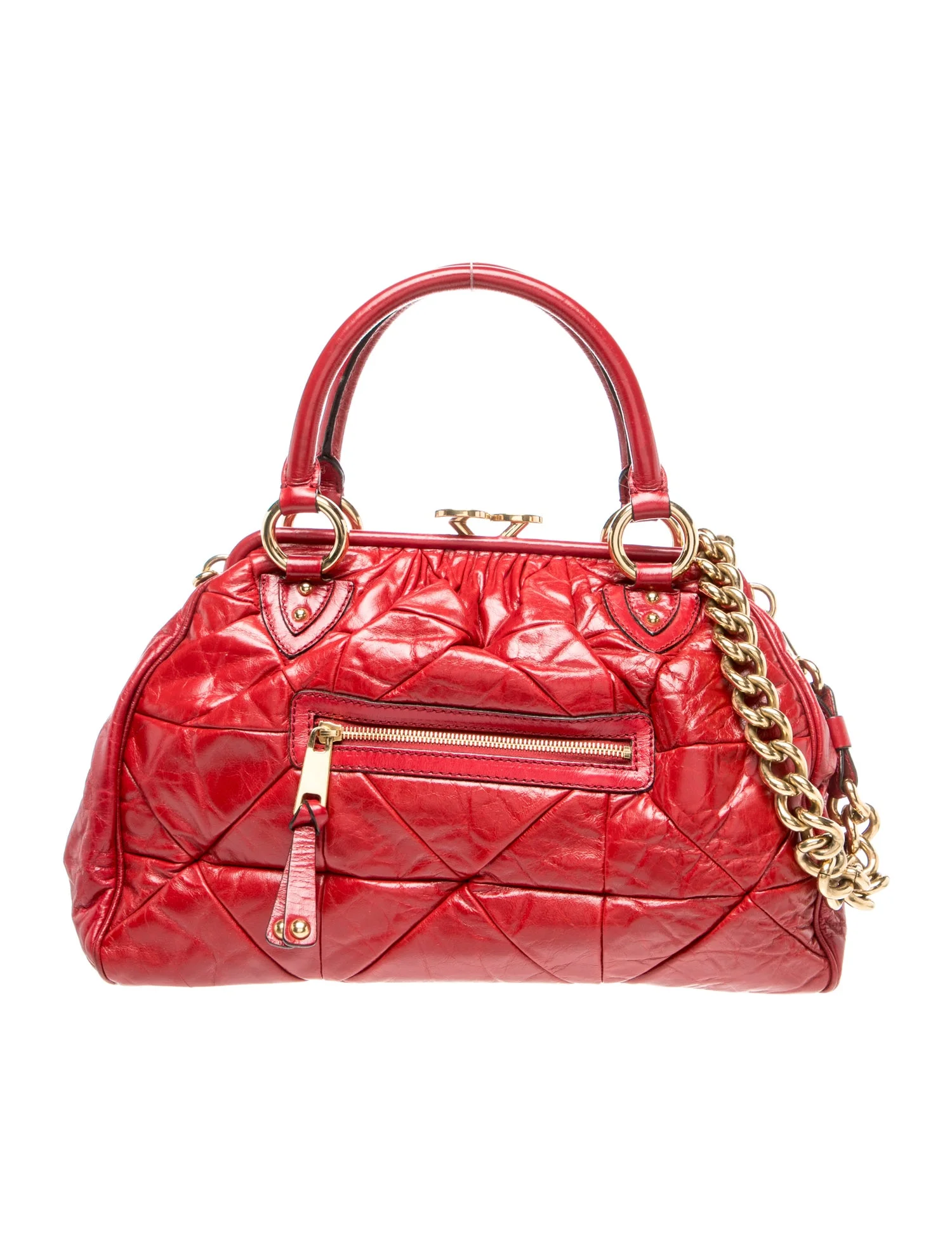 Quilted Top Handle Bag