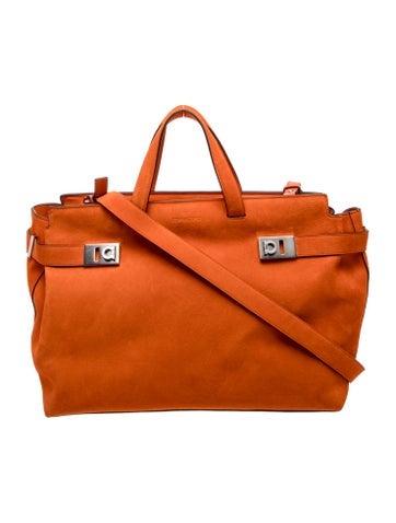 Suede Crossbody Bag