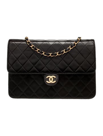 CC Quilted Square Flap Bag