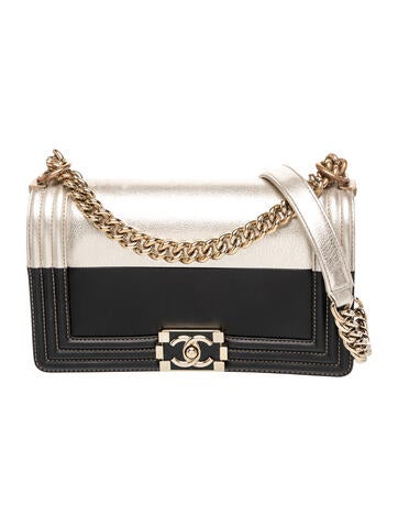 Medium Bicolor Boy Bag