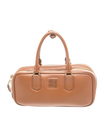 Leather Top Handle Bag