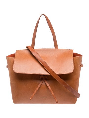 Leather Top Handle Bag